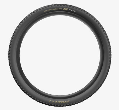Pneu PIRELLI SCORPION RACE XC M ProWall 29x2.40 Tubeless Ready de talão dobrável preto/dourado