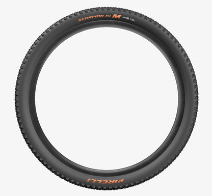 Pneu PIRELLI SCORPION RACE XC M ProWall 29x2.40 Tubeless Ready de talão flexível preto/laranja