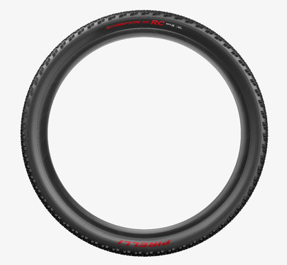 Pneu PIRELLI SCORPION RACE XC RC ProWall 29x2.40 Tubeless Ready de talão flexível Preto/Vermelho