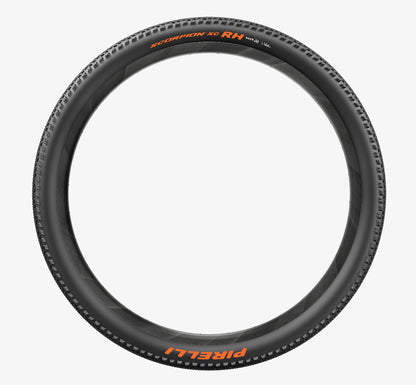 Pneu PIRELLI SCORPION RACE XC RH ProWall 29x2.40 Tubeless Ready de talão dobrável preto/laranja