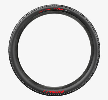 Pneu PIRELLI SCORPION RACE XC RH ProWall 29x2.40 Tubeless Ready de talão flexível preto/vermelho