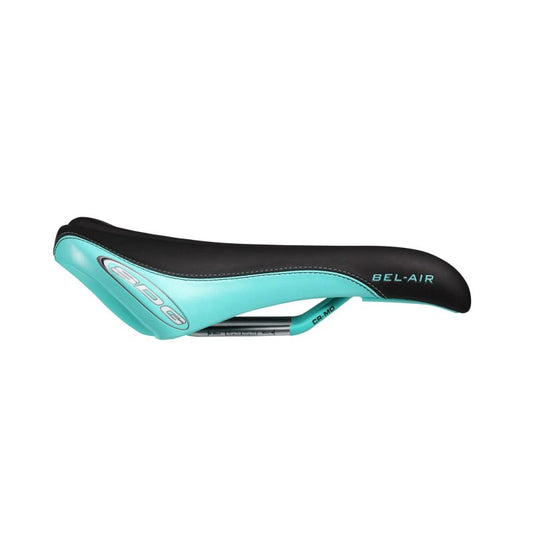 Selim SDG BEL-AIR RL Carris CrMo Preto/Turquesa