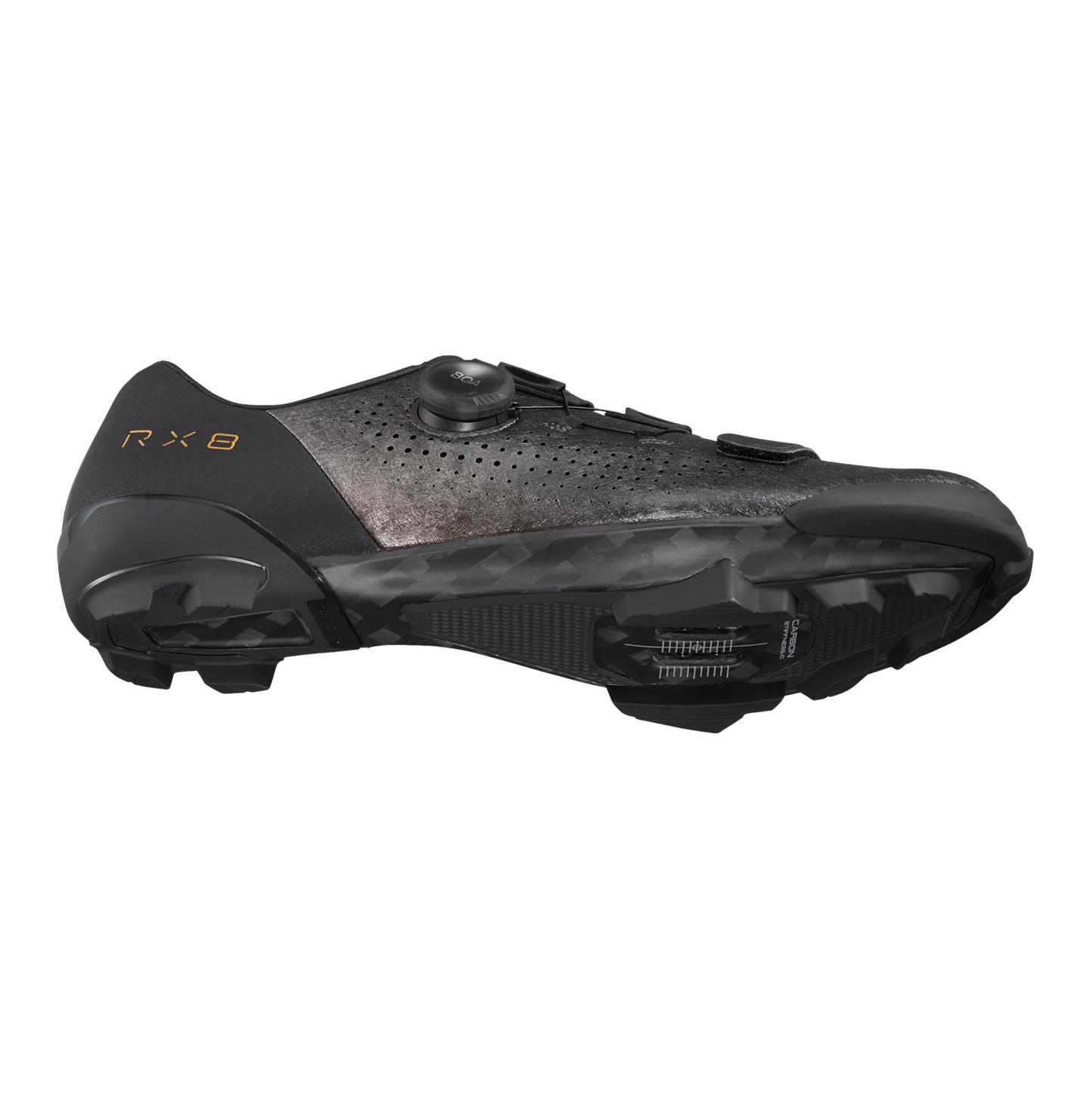 SHIMANO RX8 Sapatos de gravilha Preto 2025