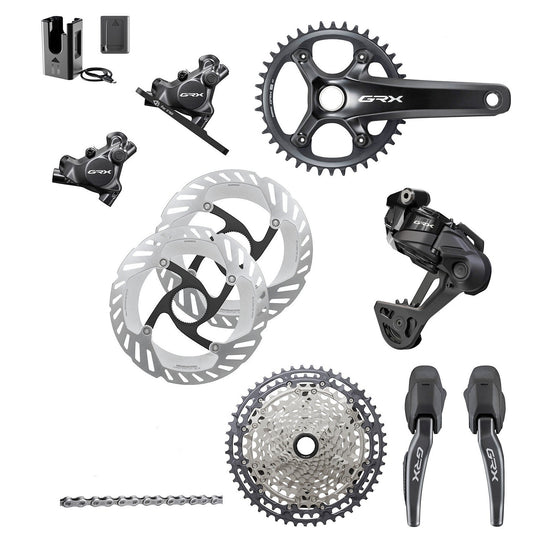 Conjunto SHIMANO GRX RX827 Di2 1x12V