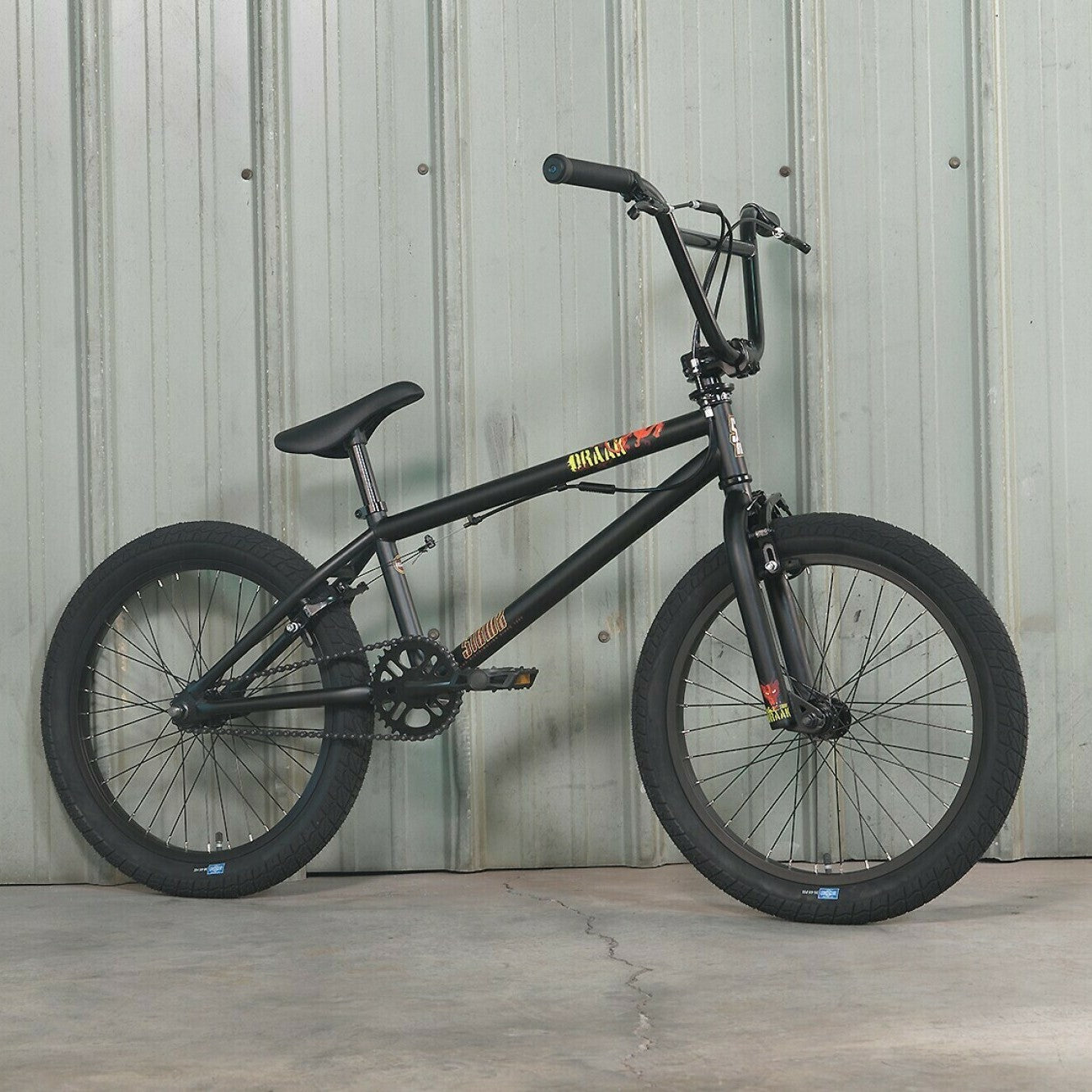 BMX SIBMX DRAAK 20" Preto mate