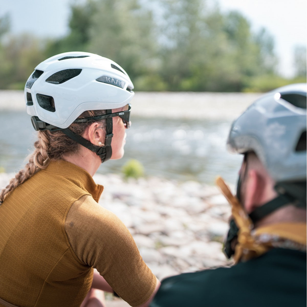 Capacete de estrada KASK SINTESI Branco