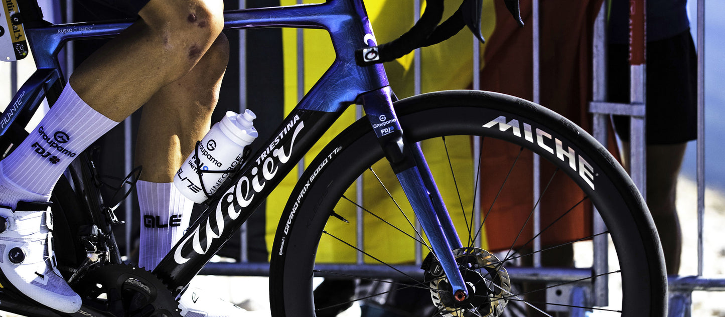 Par de rodas MICHE KLEOS RD DX50 Tubeless Ready (Center Lock) Team Edition