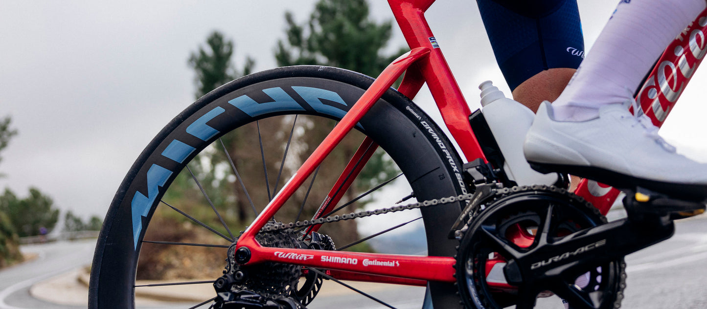 Par de rodas MICHE DEVA RD 52 Tubeless Ready (Center Lock) Prata