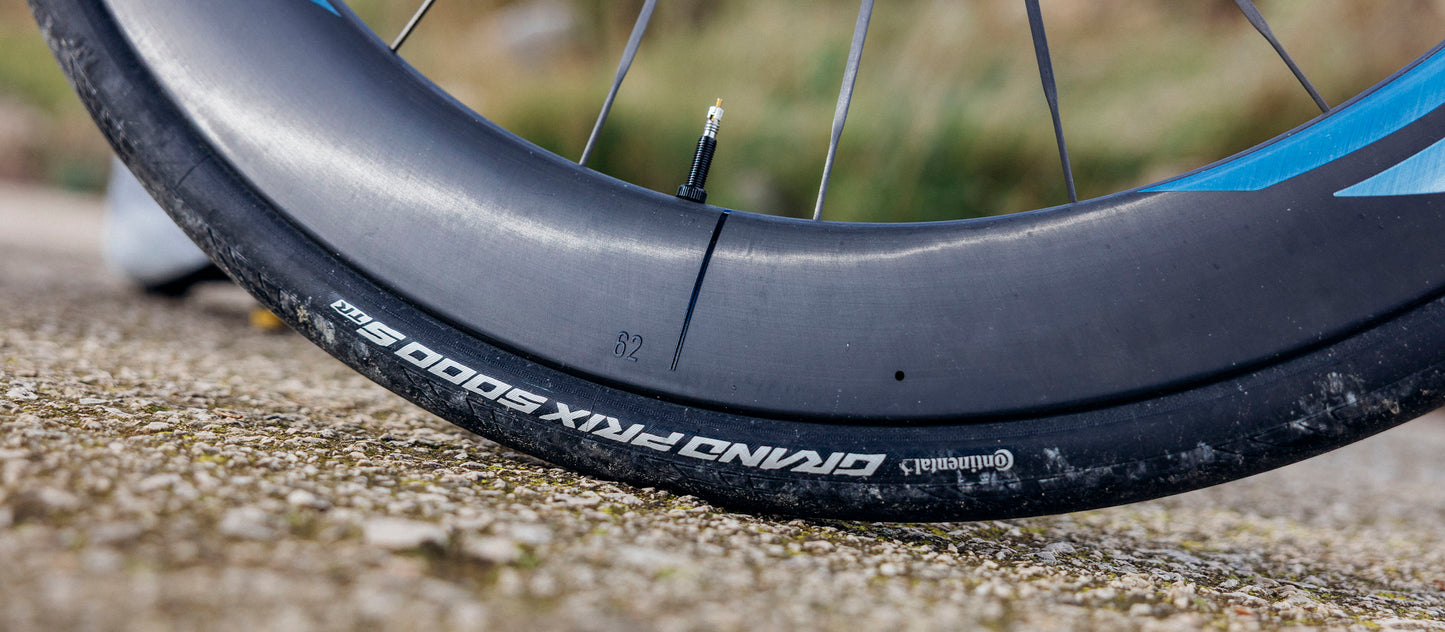 Par de rodas MICHE DEVA RD 52 Tubeless Ready (Center Lock) Prata