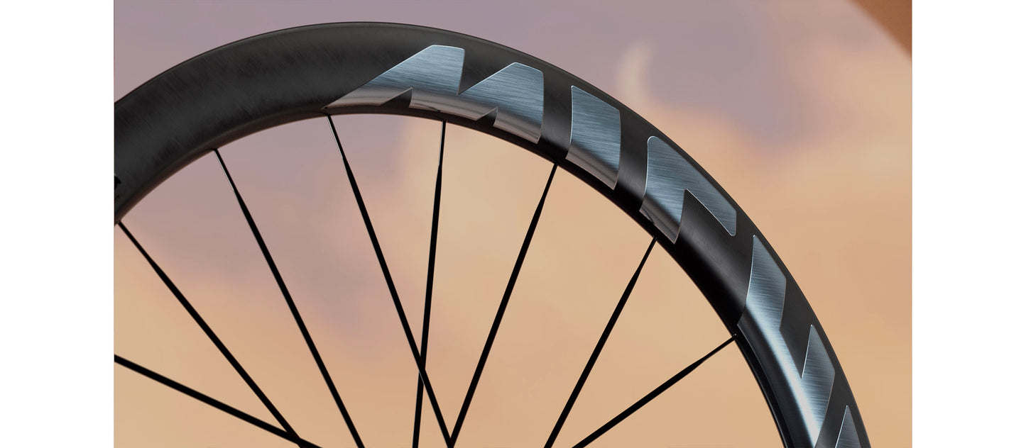 Par de rodas MICHE DEVA RD 52 Tubeless Ready (Center Lock) Prata
