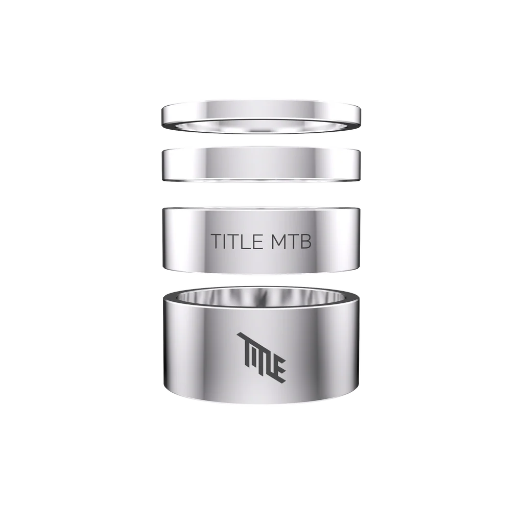 Entretoises De Direction TITLE Aluminium 1-1/8" Chrome