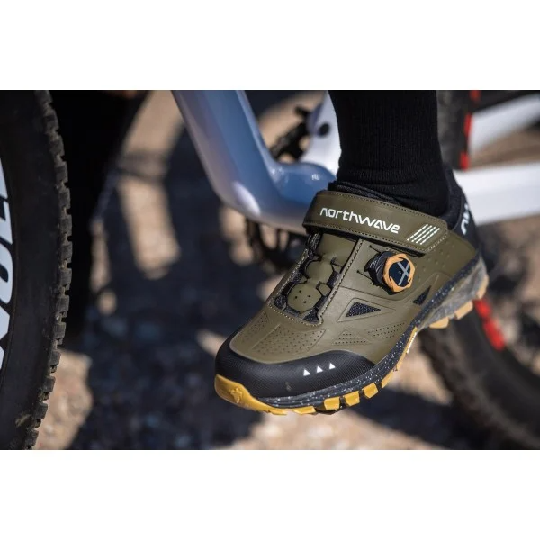 Sapatos de BTT NORTHWAVE SPIDER PLUS 3 Verde