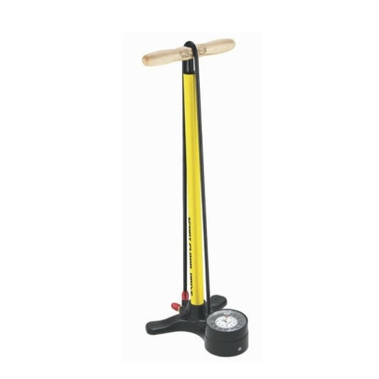 Bomba de pé LEZYNE SPORT DRIVE FLOOR Amarelo