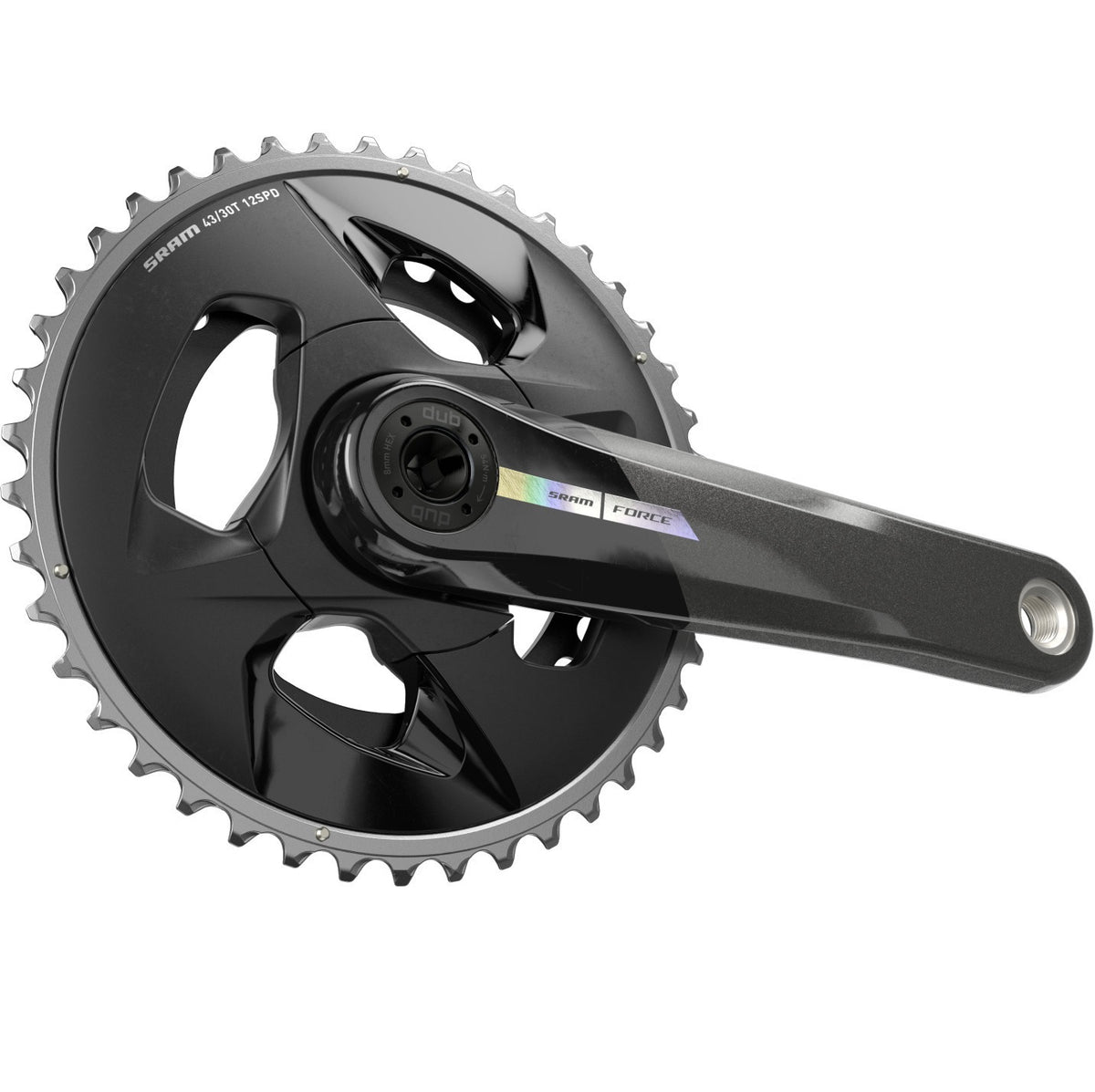 Pedaleiro 12V SRAM FORCE AXS WIDE MY24 duplo 94 BCD