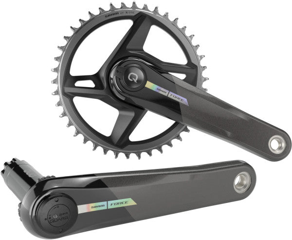 Pedaleiro monoprato de 12 velocidades SRAM QUARQ FORCE AXS WIDE MY24 com medidor de potência Direct Mount