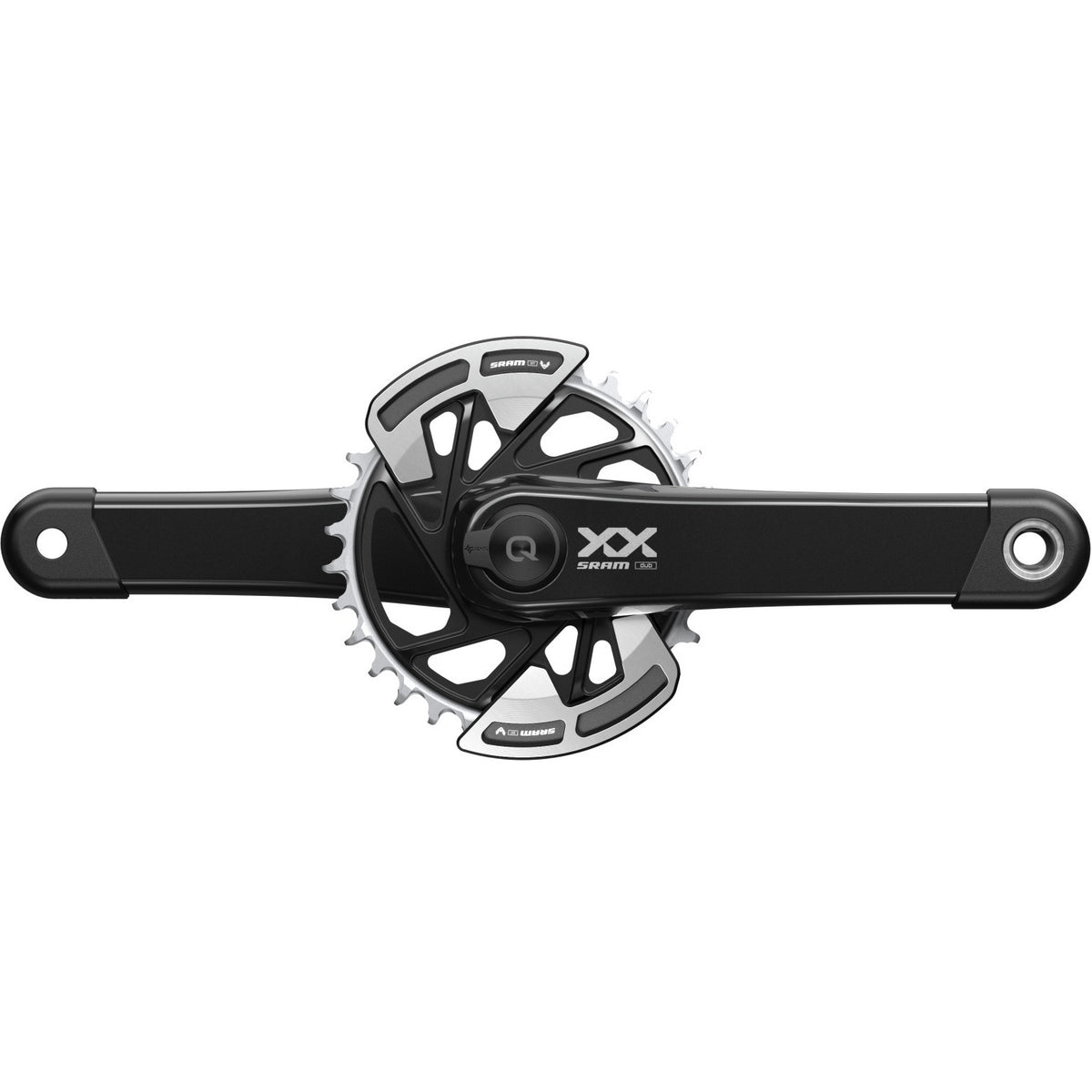 Pedaleiro de 12 velocidades SRAM QUARQ XX EAGLE T-TYPE AXS DUB com medidor de potência