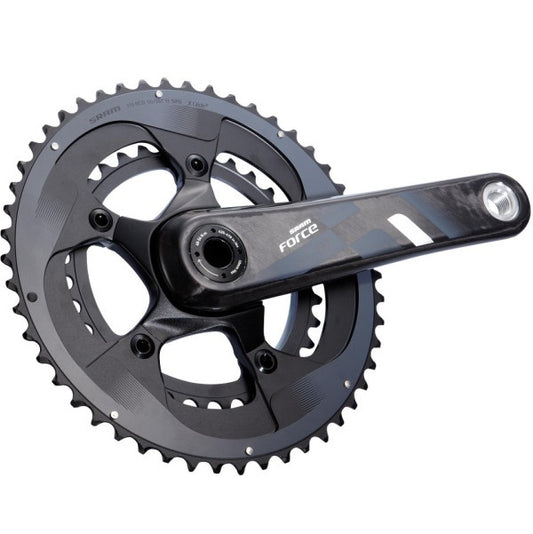 Pedaleiro 11V SRAM FORCE 22 BB30 duplo 110 BCD