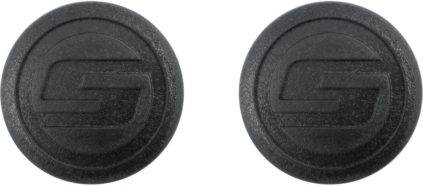 Pontas de guiador SRAM MTB pretas (x2)