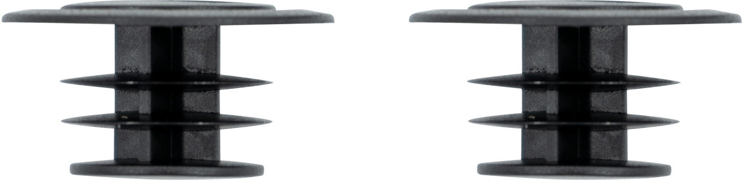 Pontas de guiador SRAM MTB pretas (x2)