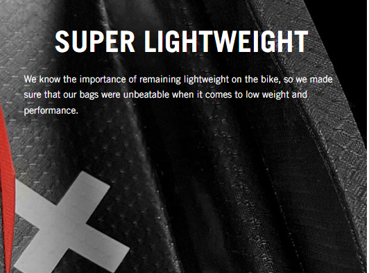 USWE TOP TUBE ZIPPERED 1.2 L Frame Bag Preto