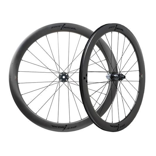 Par de rodas MICHE SWR EVO 50 DISC Tubeless Ready (bloqueio central)