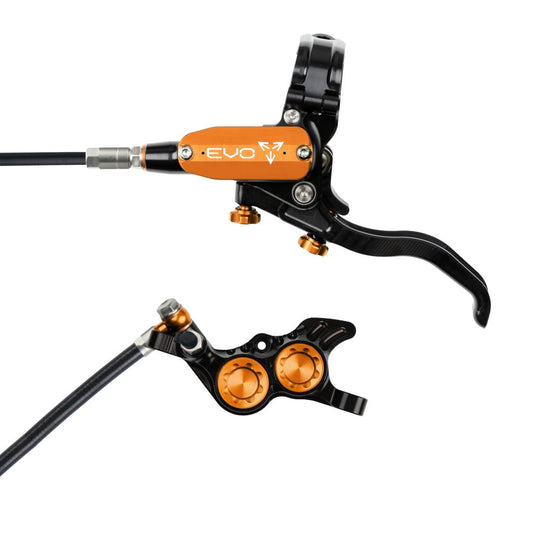 Travão dianteiro HOPE TECH 4 EVO GR4 Preto/Laranja