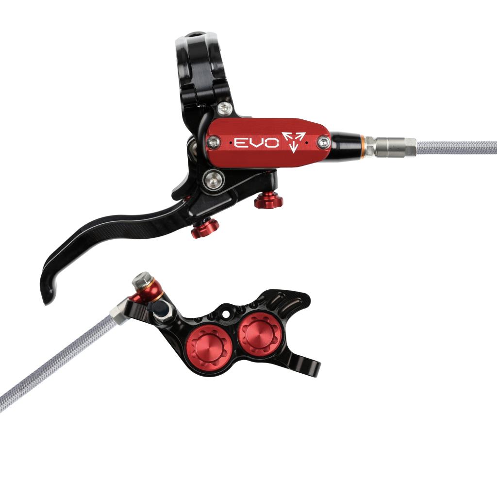 HOPE TECH 4 EVO GR4 Aviation Travão traseiro preto/vermelho