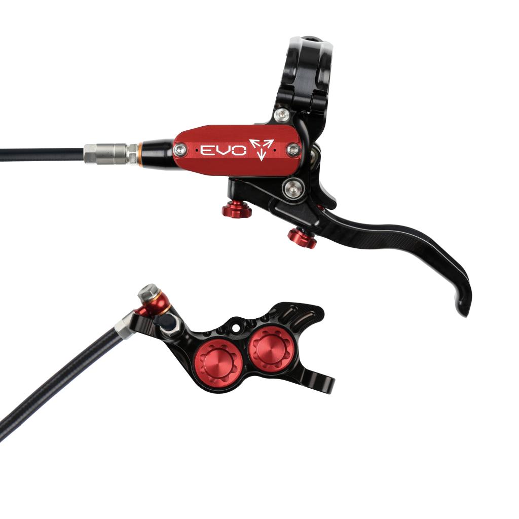 Travão dianteiro HOPE TECH 4 EVO GR4 Preto/Vermelho