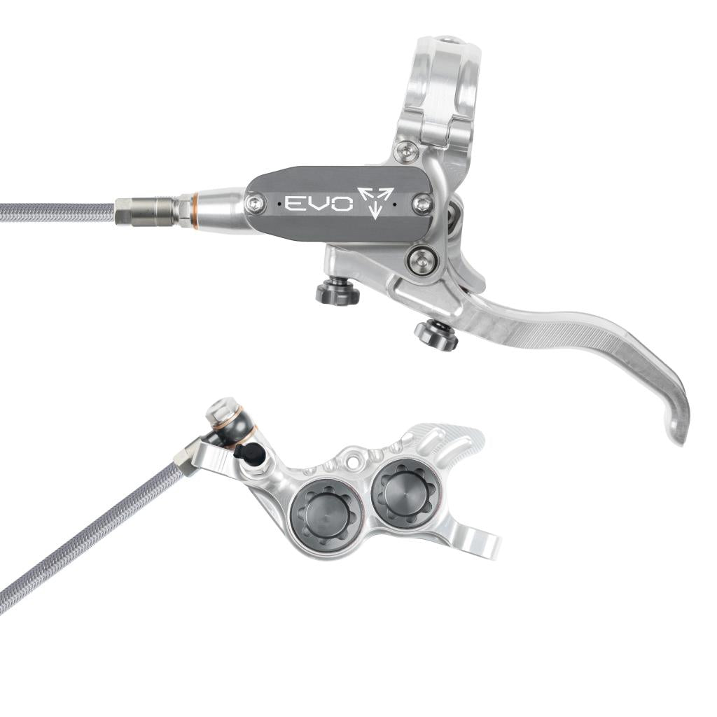 Travão dianteiro HOPE TECH 4 EVO GR4 Aviation Silver/Smoke