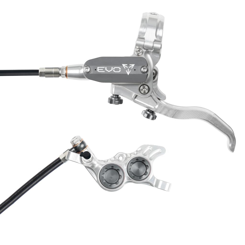 Travão dianteiro HOPE TECH 4 EVO GR4 Prata/Fumo