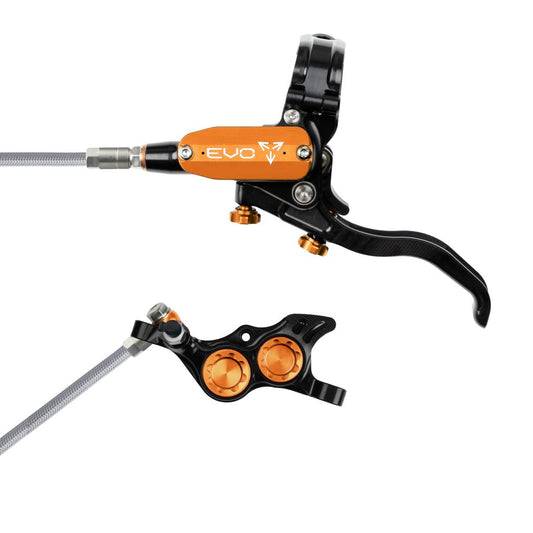 Travão dianteiro HOPE TECH 4 EVO TR4 Aviation Preto/Laranja