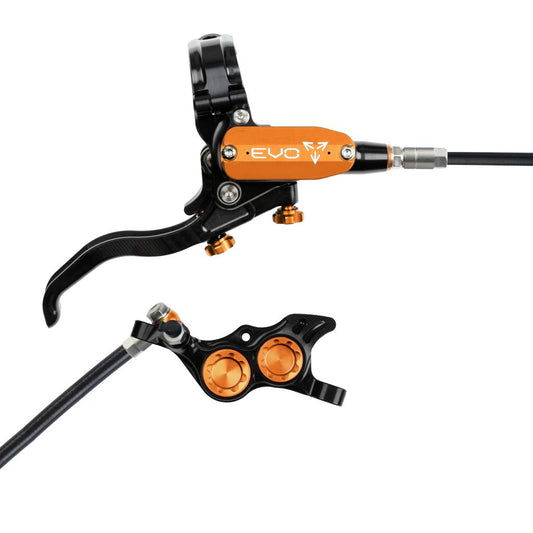 Travão traseiro HOPE TECH 4 EVO TR4 Preto/Laranja