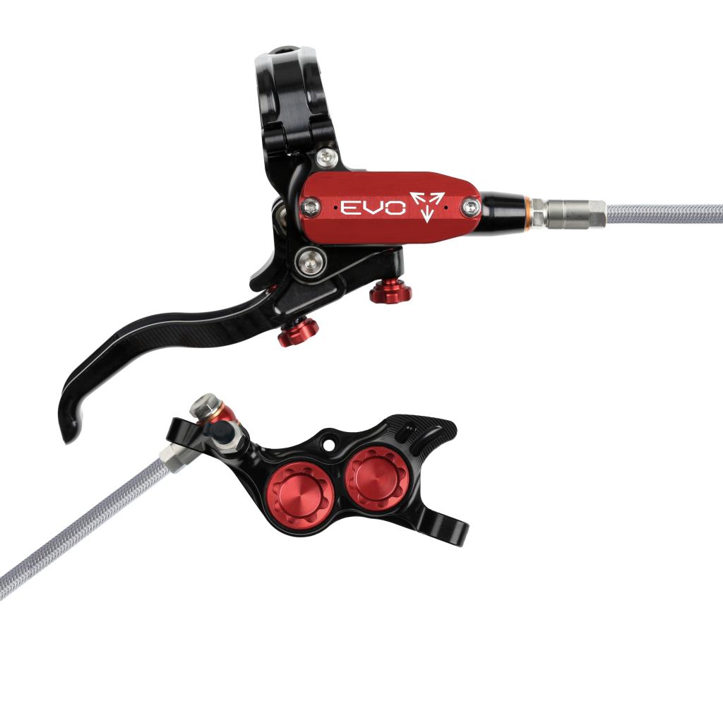 HOPE TECH 4 EVO TR4 Aviation Travão traseiro preto/vermelho