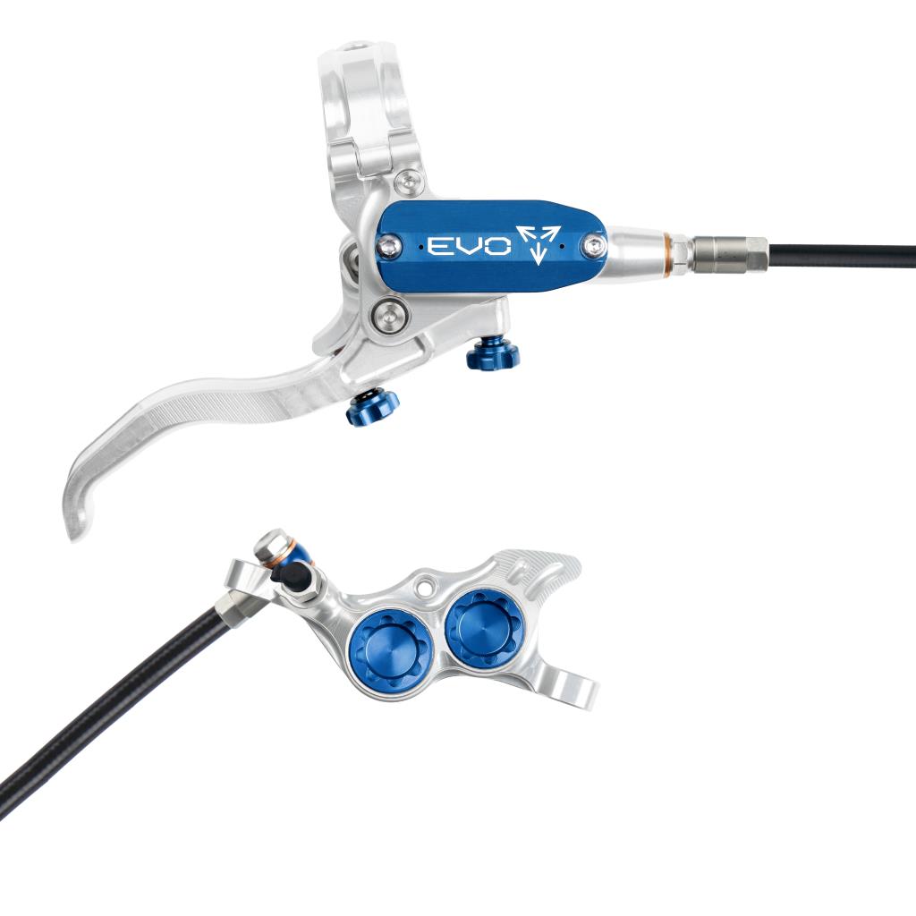 Travão traseiro HOPE TECH 4 EVO TR4 Prata/Azul