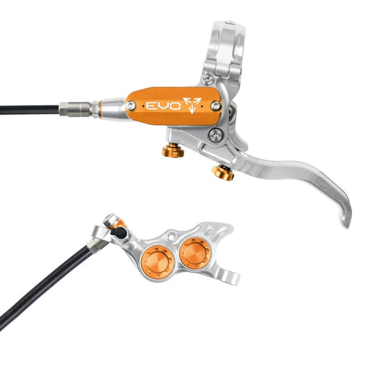 Travão dianteiro HOPE TECH 4 EVO TR4 Prata/Laranja