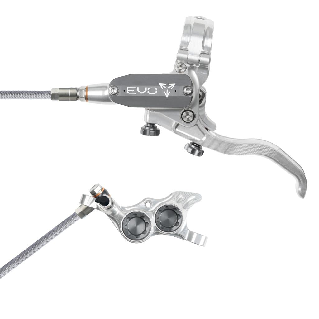 Travão dianteiro HOPE TECH 4 EVO TR4 Aviation Silver/Smoke
