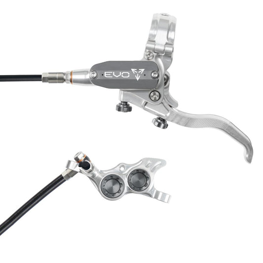Travão dianteiro HOPE TECH 4 EVO TR4 Prata/Fumo