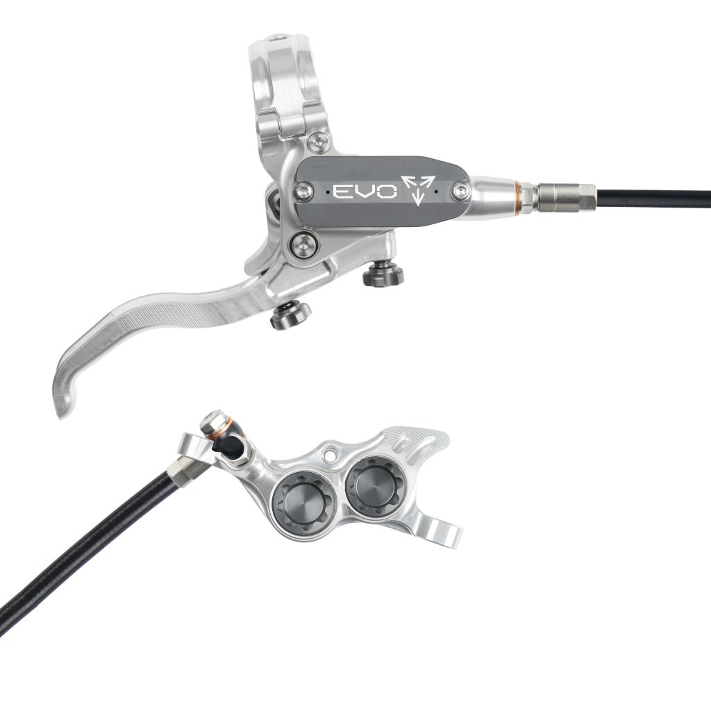 Travão traseiro HOPE TECH 4 EVO TR4 Prata/Fumo
