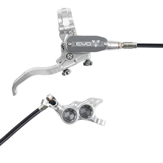 Travão traseiro HOPE TECH 4 EVO TR4 Prata/Fumo
