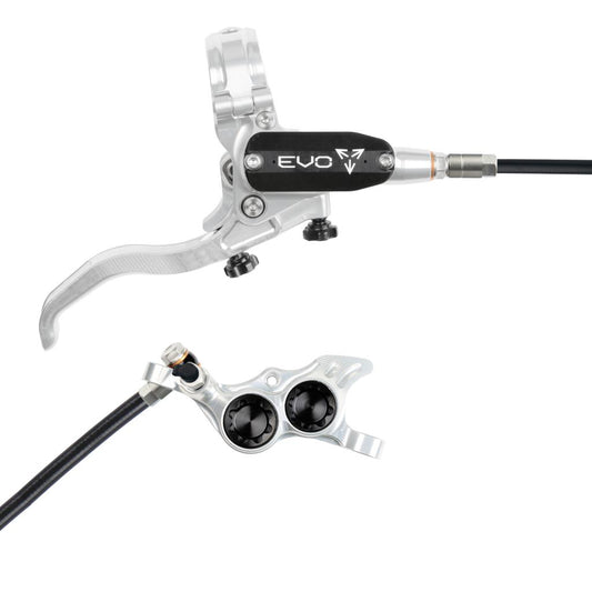 Travão traseiro HOPE TECH 4 EVO TR4 Prata/Preto