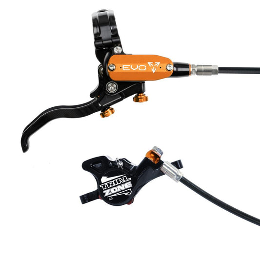 Travão traseiro HOPE TECH 4 EVO TRIAL ZONE N9, laranja