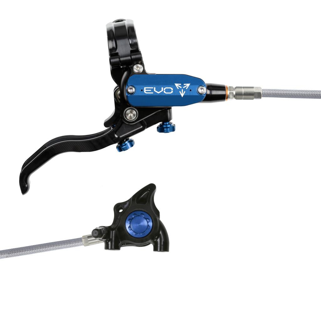 HOPE TECH 4 EVO X2 FM Aviação Travão traseiro Preto/Azul