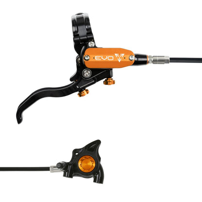 Travão Traseiro HOPE TECH 4 EVO X2 FM Preto/Laranja