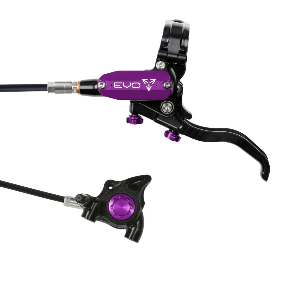 Travão dianteiro HOPE TECH 4 EVO X2 FM Preto/Violeta