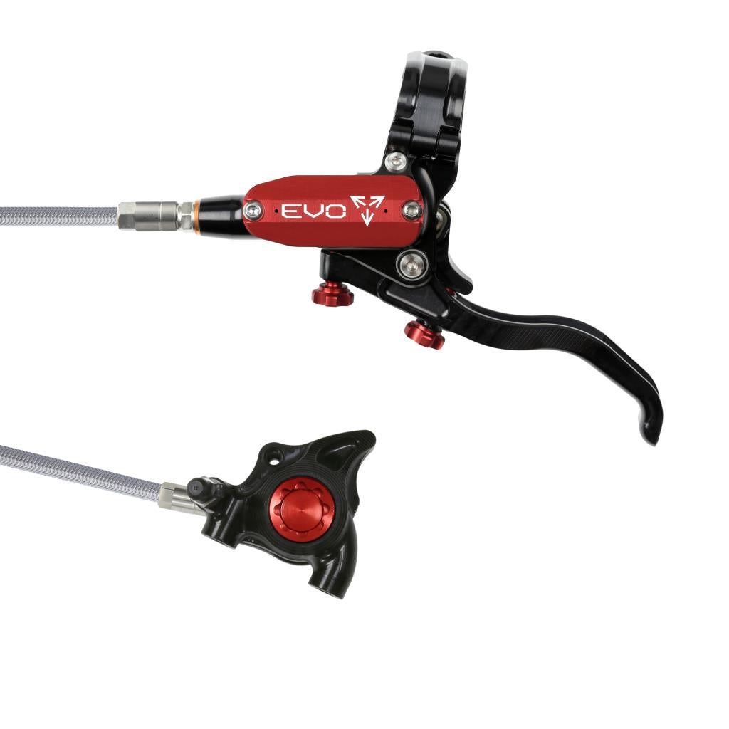 Travão dianteiro HOPE TECH 4 EVO X2 FM Aviation Preto/Vermelho