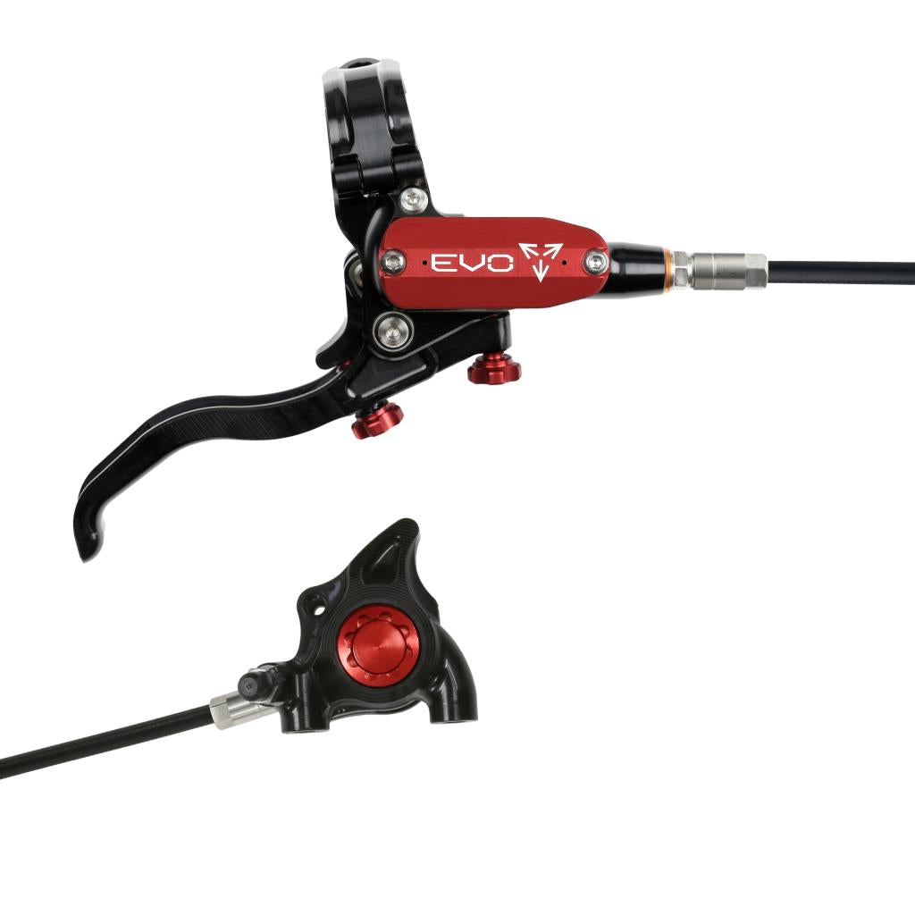 Travão traseiro HOPE TECH 4 EVO X2 FM Preto/Vermelho