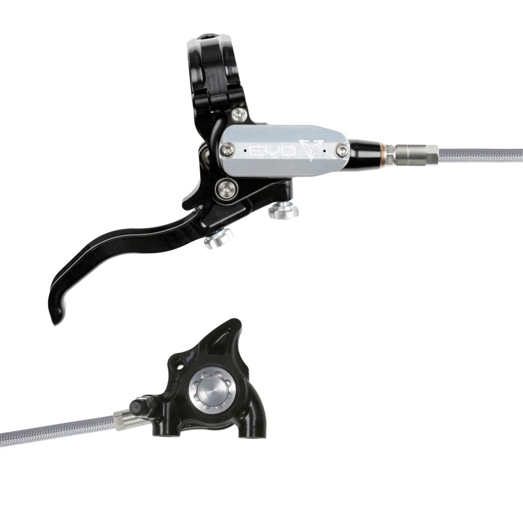 Travão traseiro HOPE TECH 4 EVO X2 FM Aviation Preto/Prata