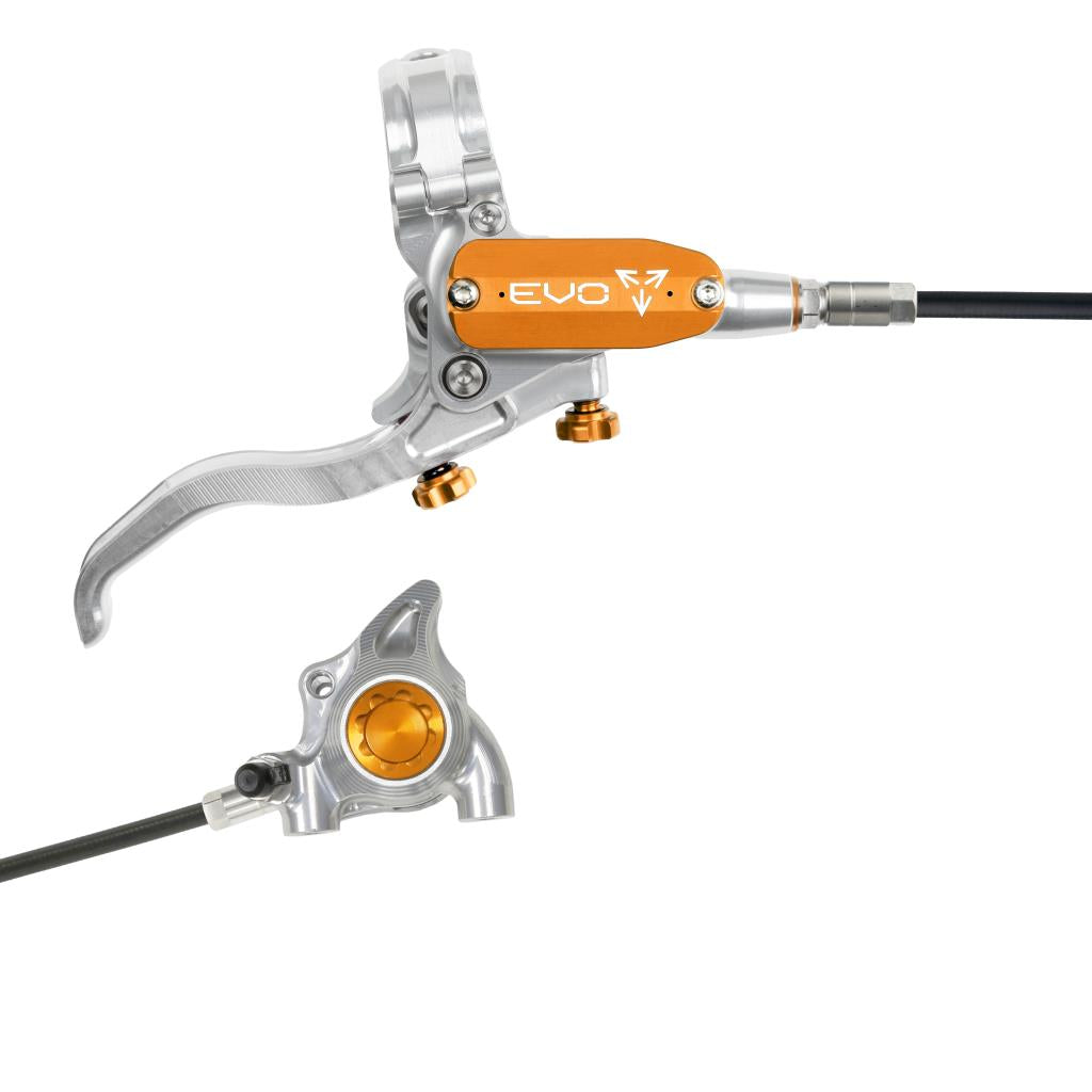 Travão traseiro HOPE TECH 4 EVO X2 FM Prata/Laranja