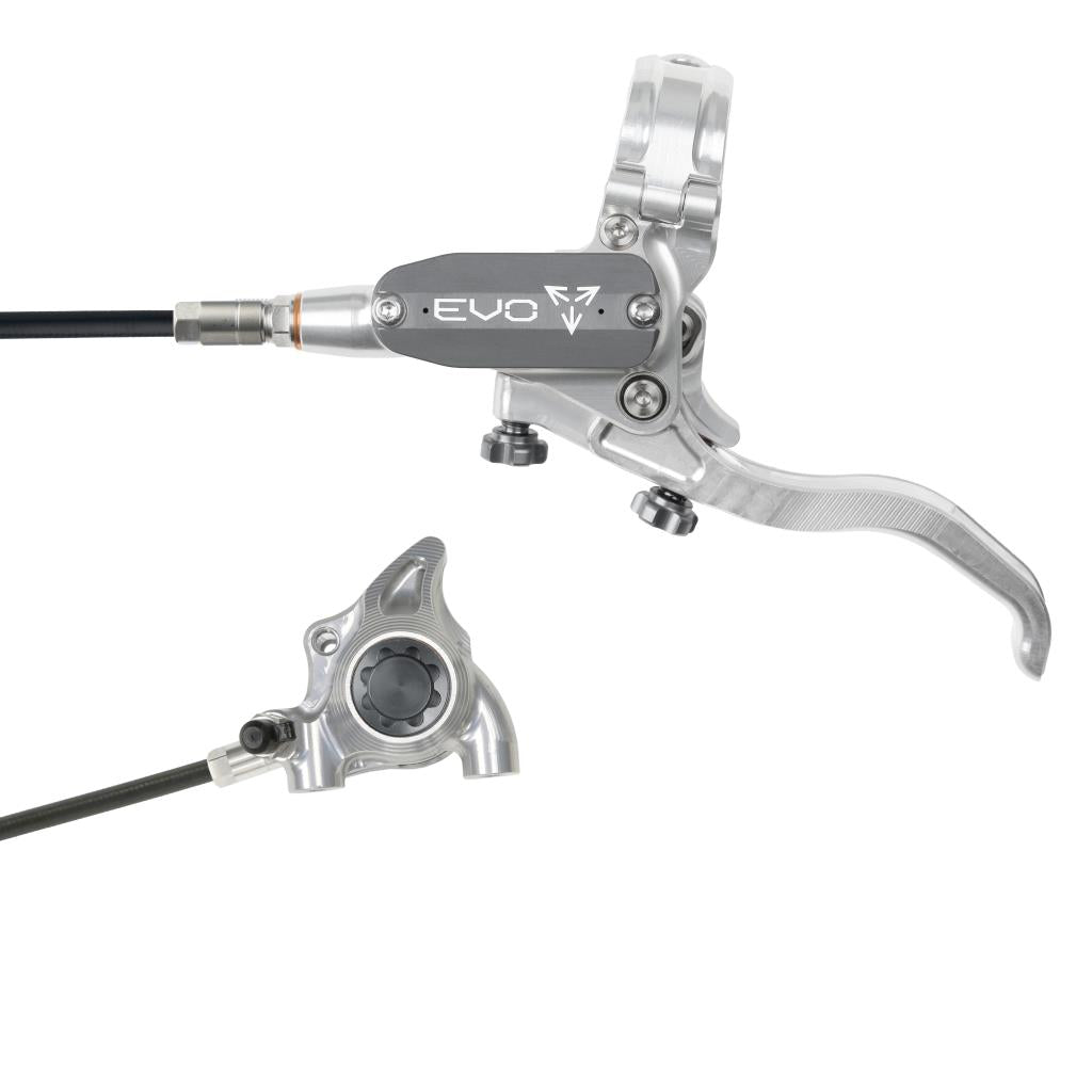 Travão dianteiro HOPE TECH 4 EVO X2 FM Prata/Fumo
