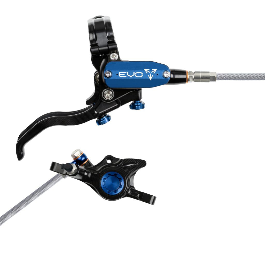 HOPE TECH 4 EVO X2 PM Aviation Travão traseiro Preto/Azul